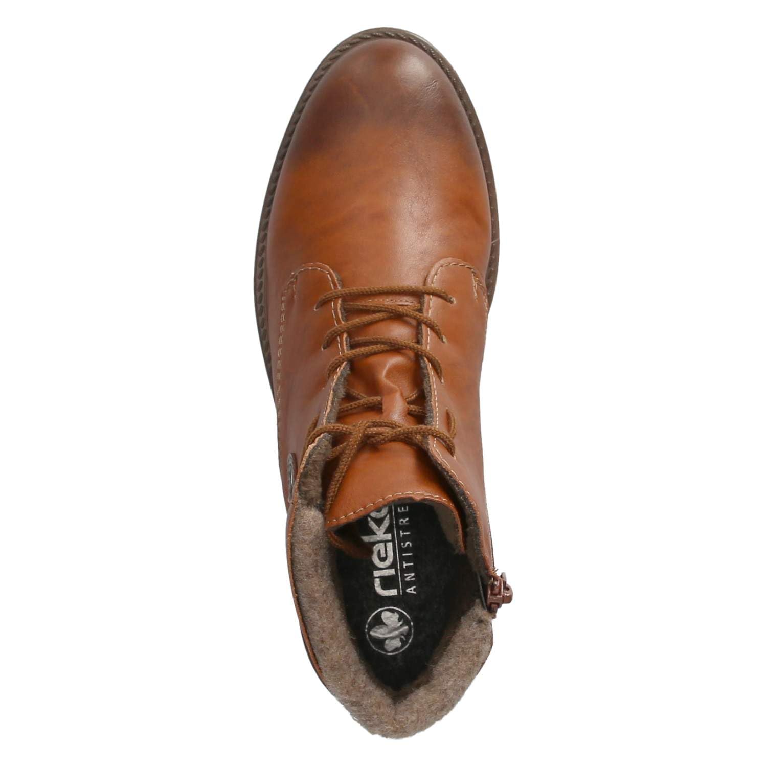 Rieker Damen Schnürstiefel in braun