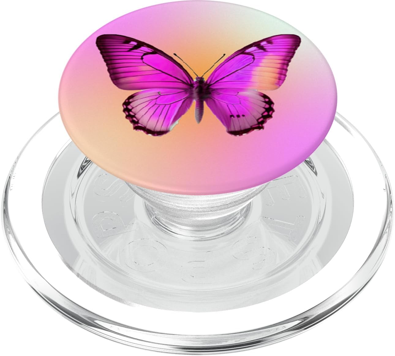 PopSockets Butterfly Phone Grip - Sunrise Flutterfly PopSockets PopGrip for MagSafe