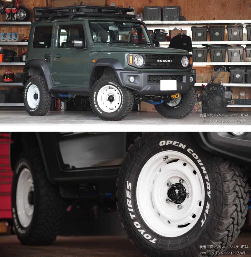 ジムニー JB64 UNIONRIM TX ホワイト 16インチホイール859 Amazon.co.jp: UNIONRIM TX 16×5.5J +20 / 16×6J +0 1本価格 (16×6J +0