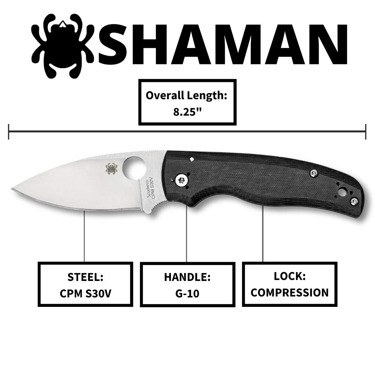 折りたたみナイフ　S30V Amazon.co.jp: Spyderco Lil' Native 折りたたみナイフ ブラック