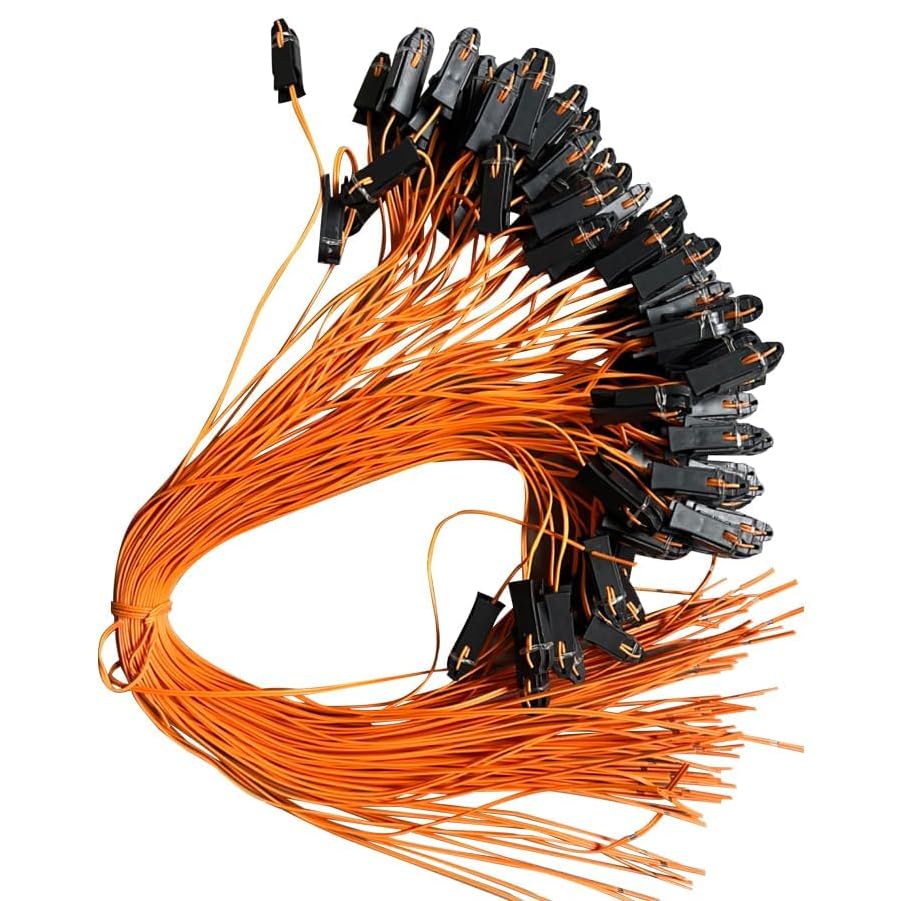 100PCS 11.91in (30cm) Connecting Wire