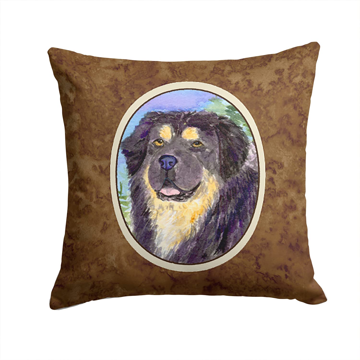 Mastiff tibétain taie d'oreiller en tissu jacquard haut de gamme pour canapé