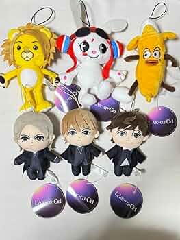 L'Arc-en-Ciel ラウンドワン　キャラクターマスコット　４種 Amazon.co.jp: L'Arc-en-Ciel ラウンドワン キャラクター