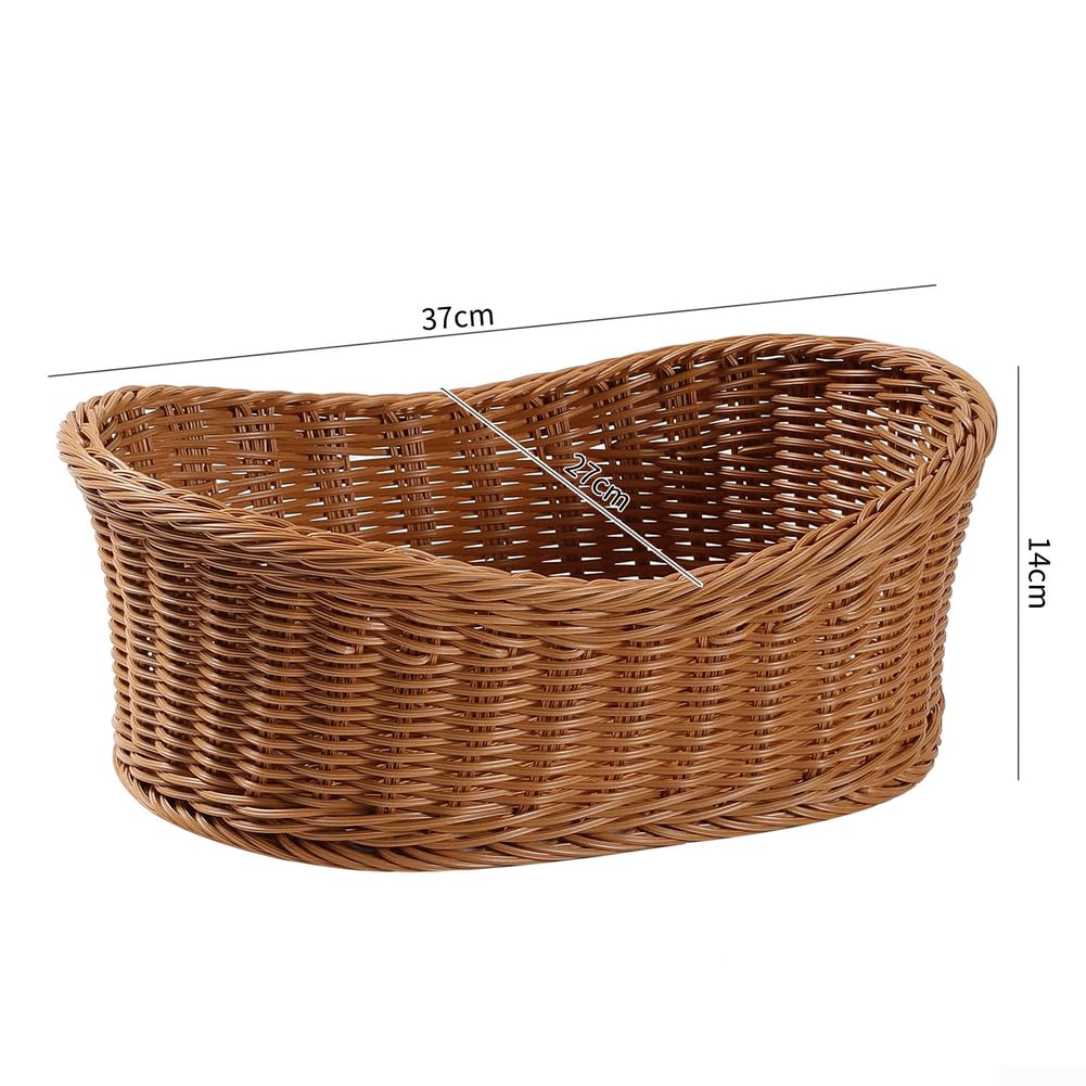 Cesta Tejida 38x16x27cm Organizador Cesta Tejida 38x16x27cm Organizador(Large)