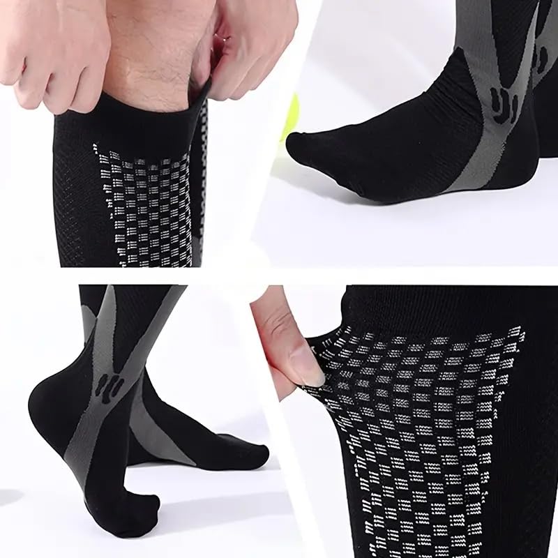 1 Pair Compression Socks Travelers Socks Football Soccer Thigh Long Tube Unisex Outdoor Sports Nurses Stockings4