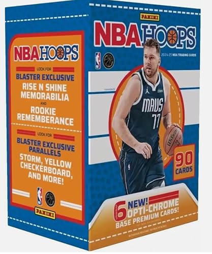 2024-25 Panini NBA Hoops Basketball Factory Sealed Blaster Box. 6