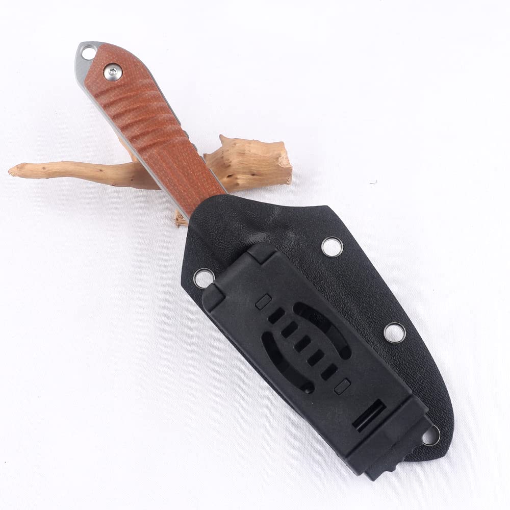 Generisch Festes Klingenmesser 14C28N Stahlklinge, Fiberflex Griff Jagdmesser, verwendet für Camping Jagdsurvival EDC Werkzeugmesser