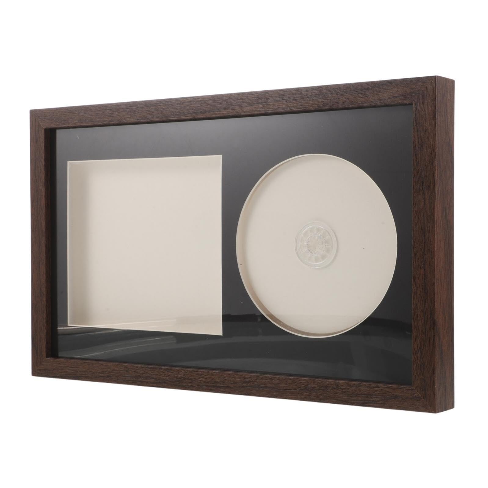 Collections musicales présentoir bois vintage pour ne plus cacher vos vinyles et CD