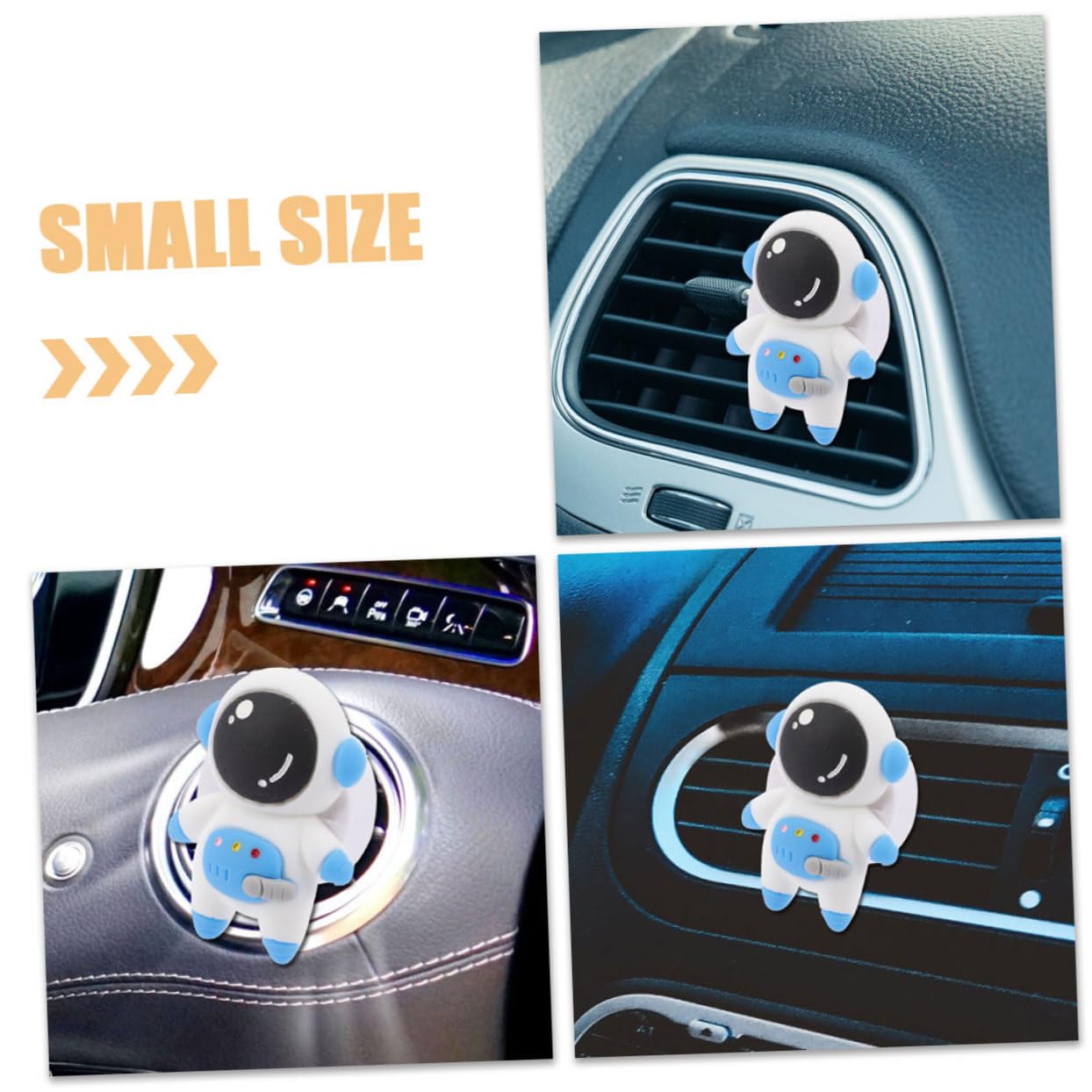 Mobestech 12stücke Teiliges Auto Lüftung Clips Astronaut Deko-elemente Für Luftauslässe Kreative Duftspender Für Auto Büro Und Zuhause Praktische Und Tragbare Autozubehörteile
