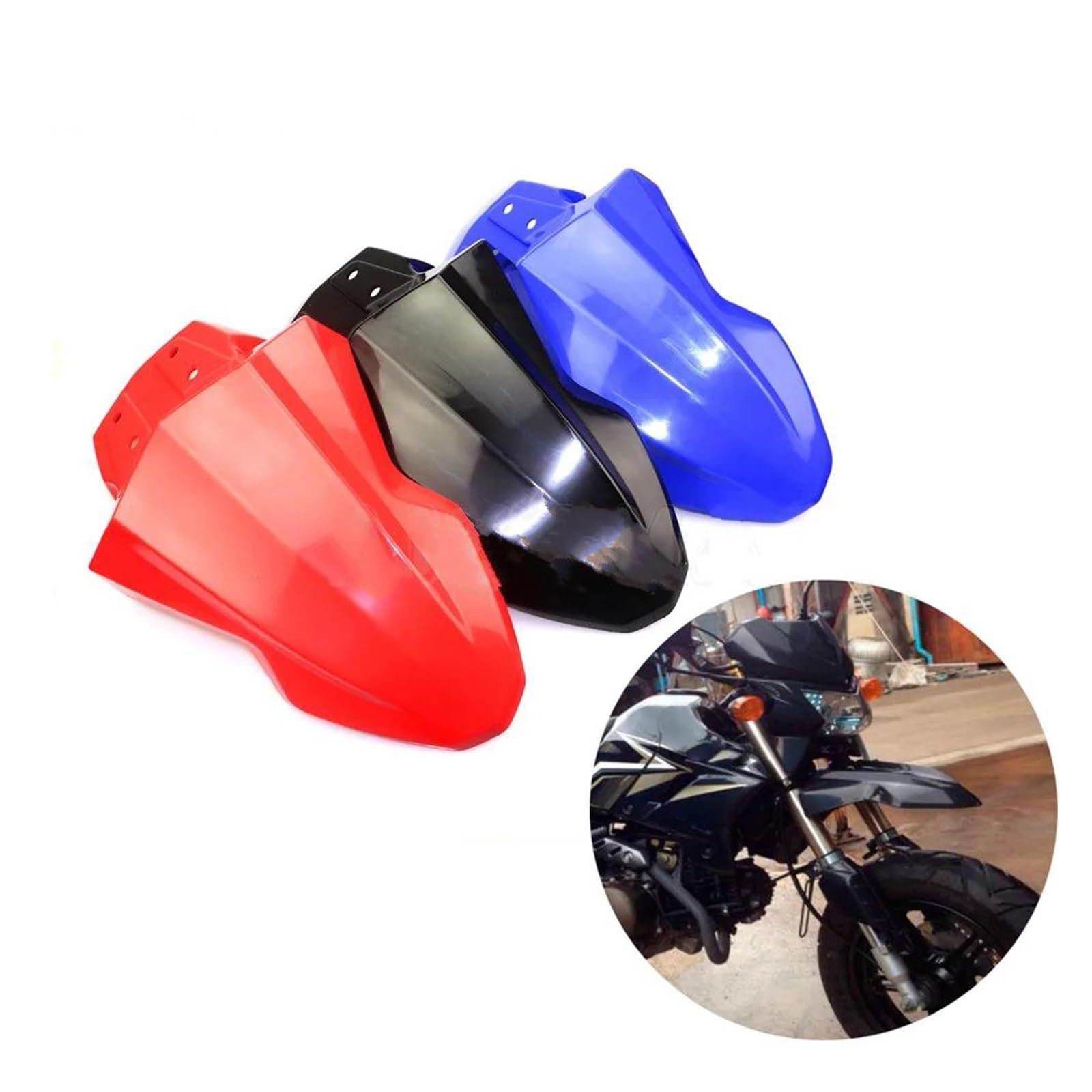 Amazon.co.jp: マッドガード ダートバイクオートバイフロントカバー 