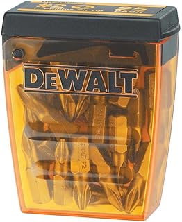 DEWALT Screwdriver Bits, #2 Phillips, 25-Pack (DW2002B25)
