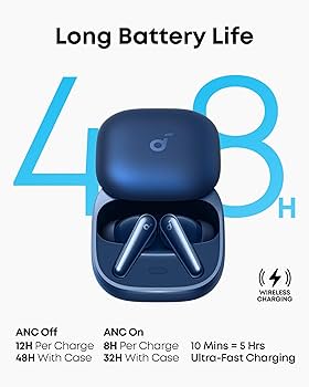 soundcore Liberty 5 by Anker, Noise-Cancelling Wireless