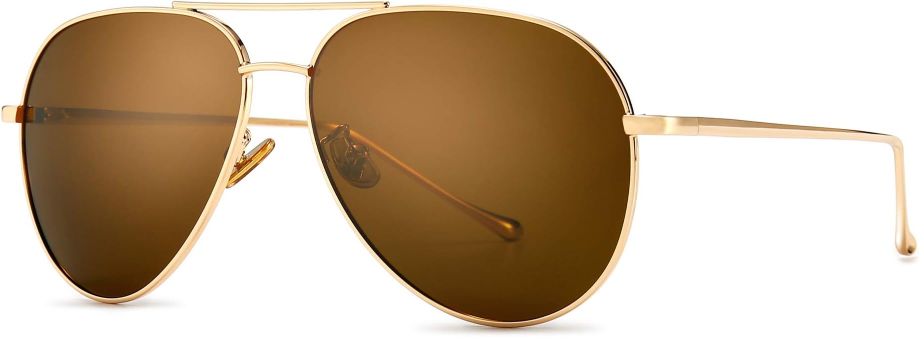 Women's Lightweight Oversized Aviator Sunglasses