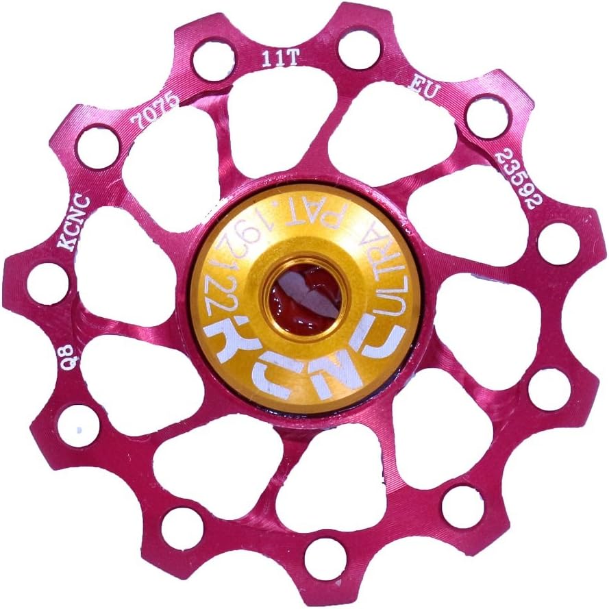 KCNC Jockey Wheel Ultra gear accessories 11T, SS-Bearing red