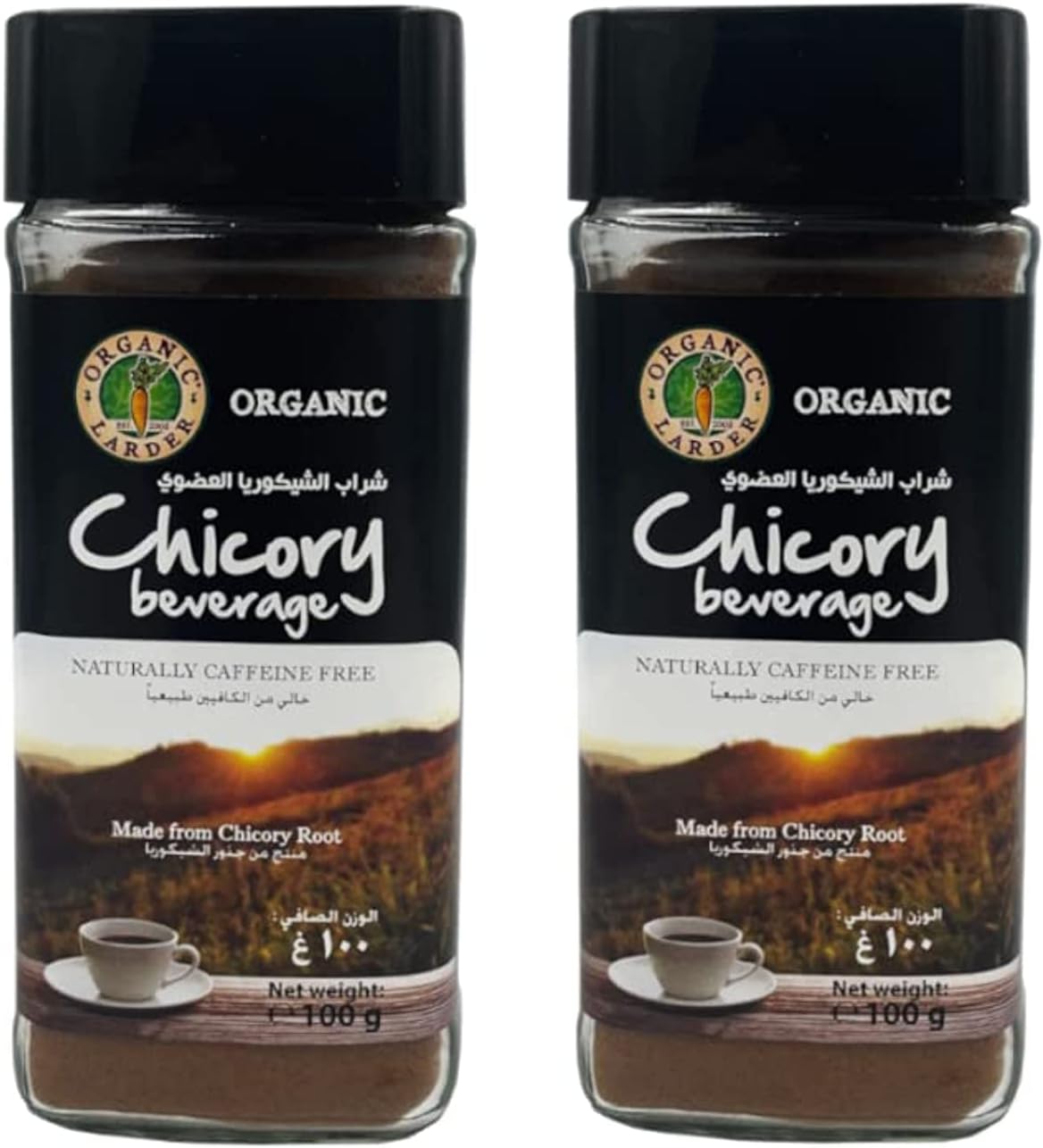 Organic Larder Chicory Beverage 100g - Pack of 2