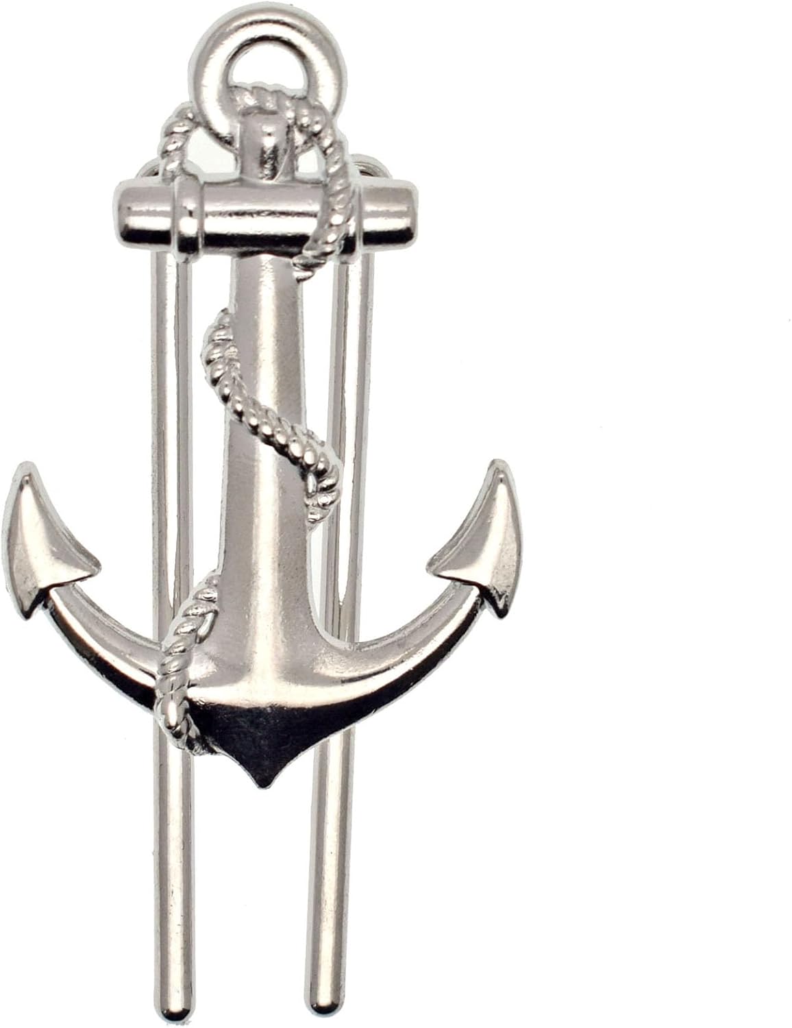 BLBMH Creative Anchor Bookmark for Reading Hands Free Metal Book Page Holder for Students Teachers Men Teens Christmas Birthday Graduation Gifts- Silver