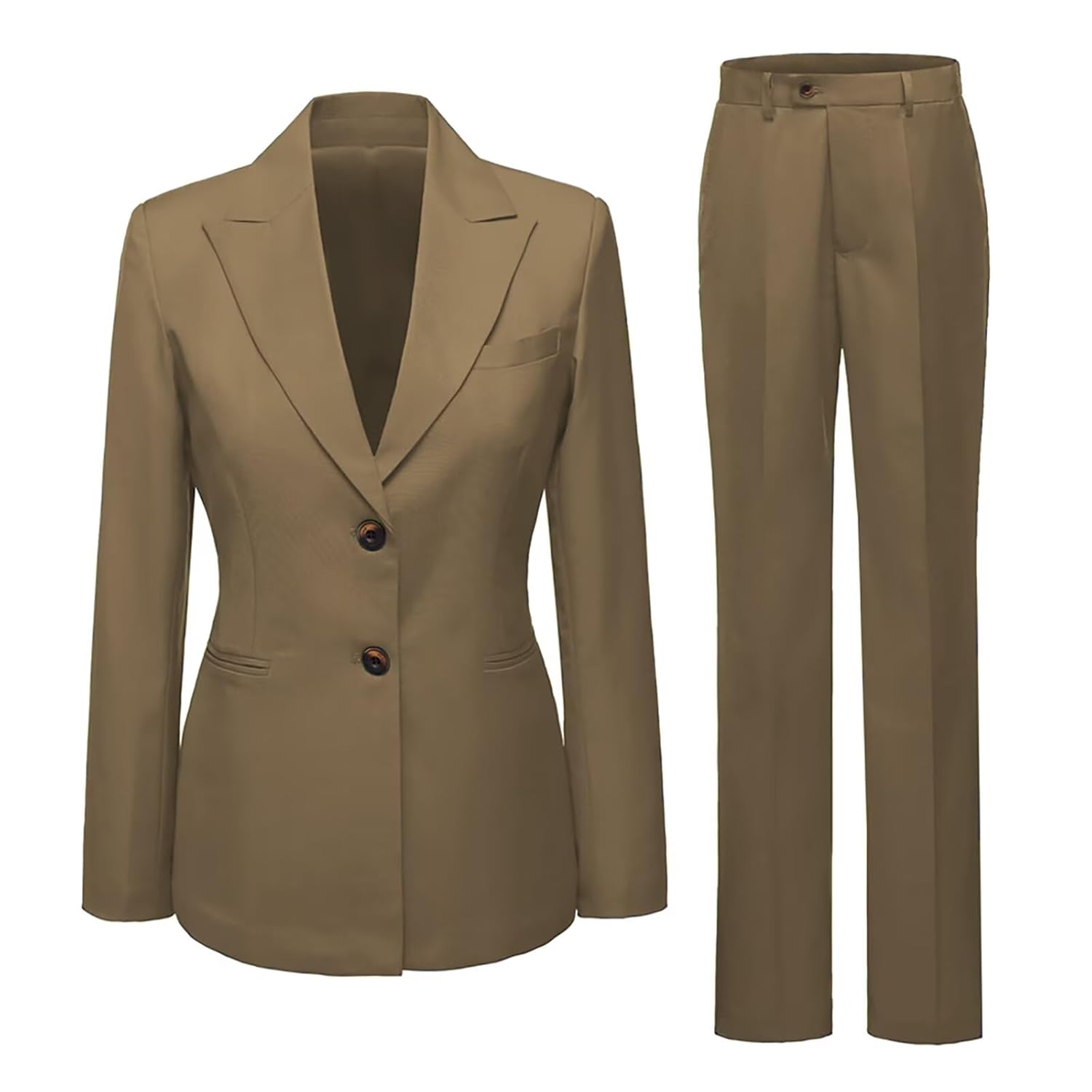 Womens Suiting Work Suit for Office Pant Suits for Women Dressy Pantsuit Women Suits 2 Piece Set Business