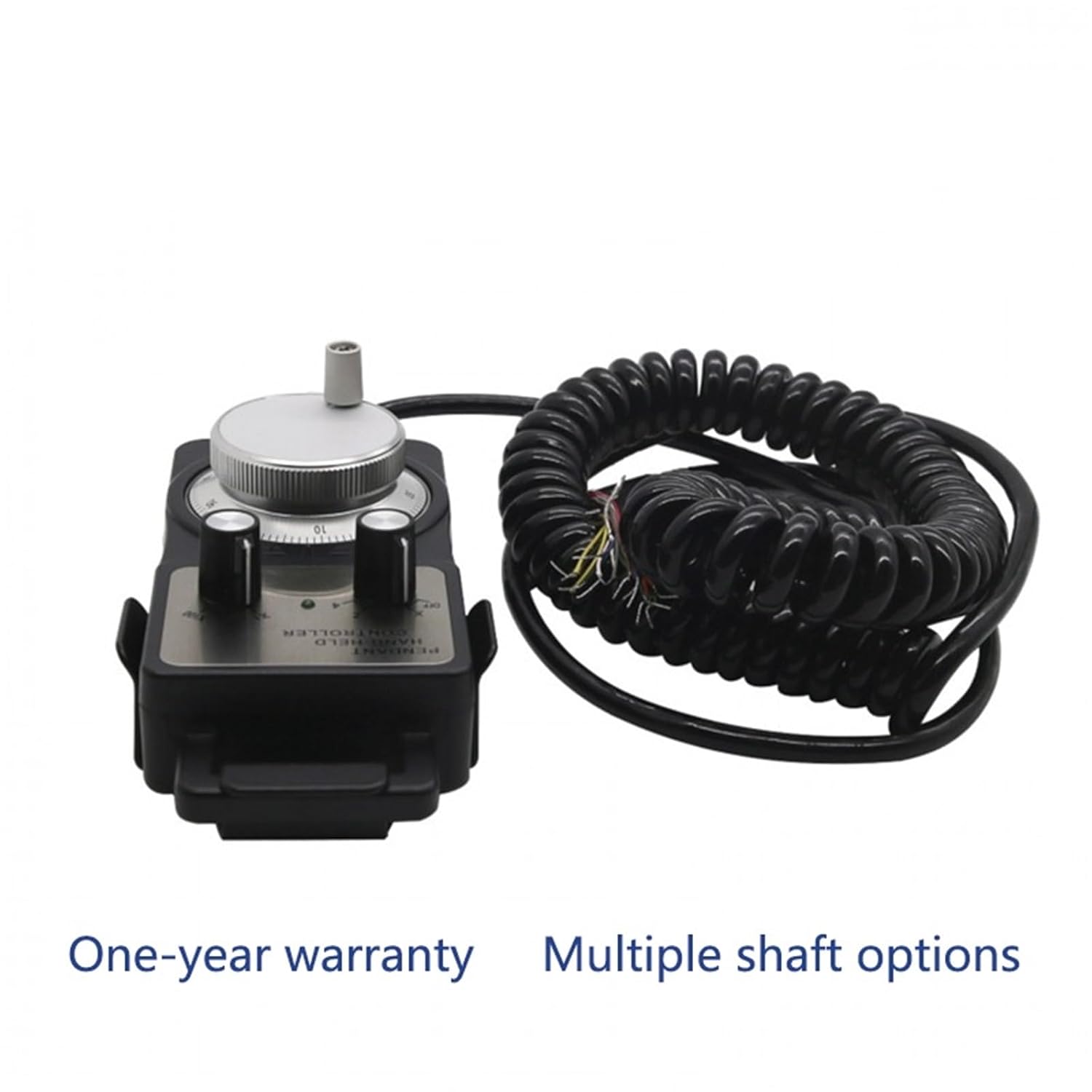 High Precision 6-Axis 5V 100PPR CNC Pendant Handwheel with Emergency Stop Switch Manual Pulse Generator MPG for CNC Engraving