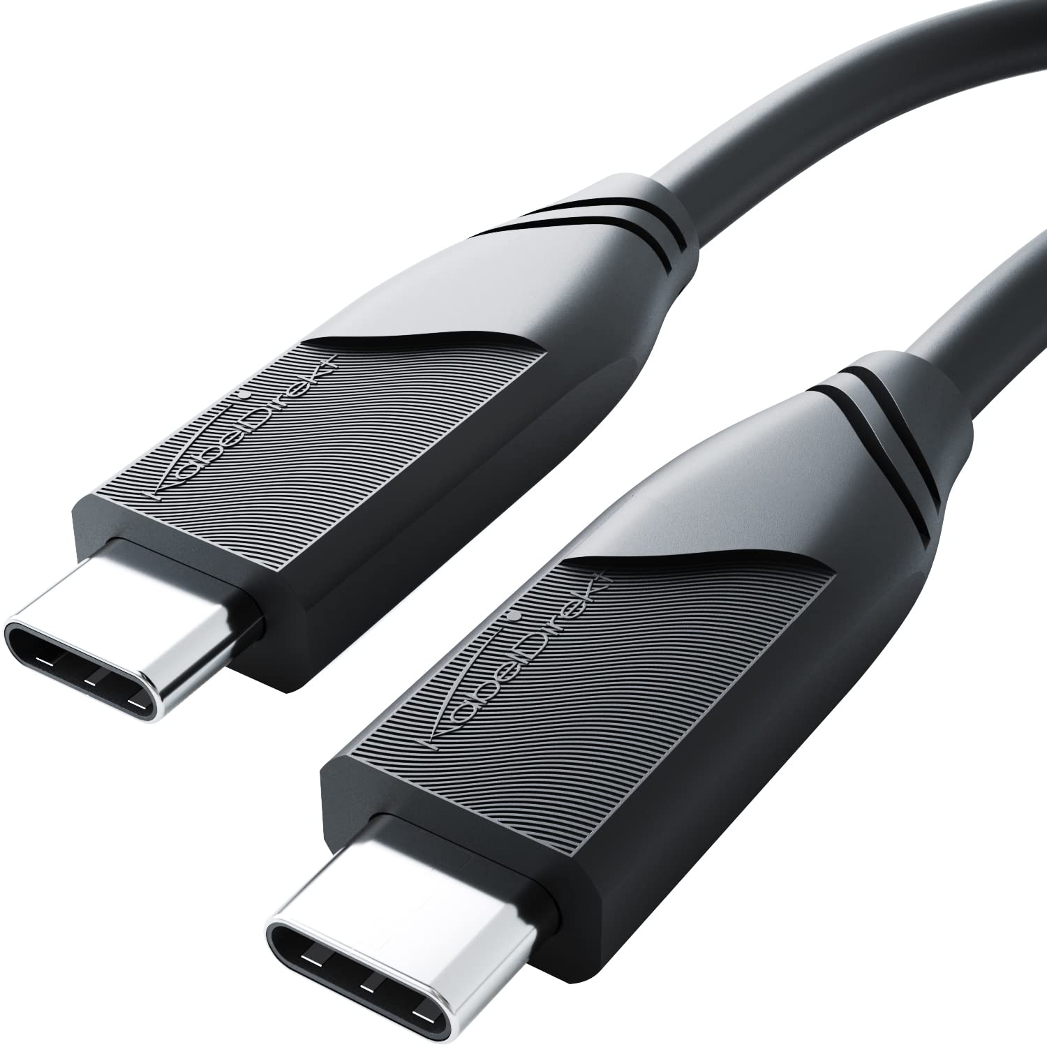 KabelDirekt – Câble USB-C 8K tout-en-un – 5m, 40Gbit/s, 100W