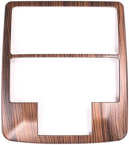 Para Toyota Land Cruiser Prado 150 2010-2018. Accesorios de marco de lámpara de lectura de techo de madera de pino para techo de coche
