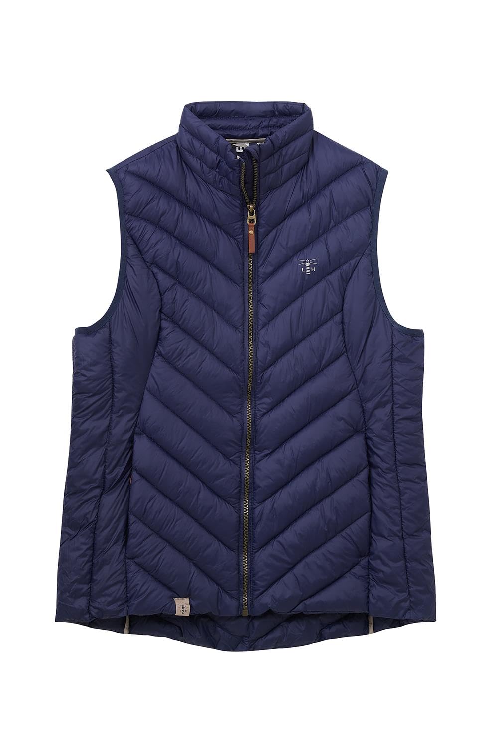 Lighthouse Navy Womens Laurel Warm Gilet - Ladies Lightweight Padded Sleeveless Vest - - Size 14