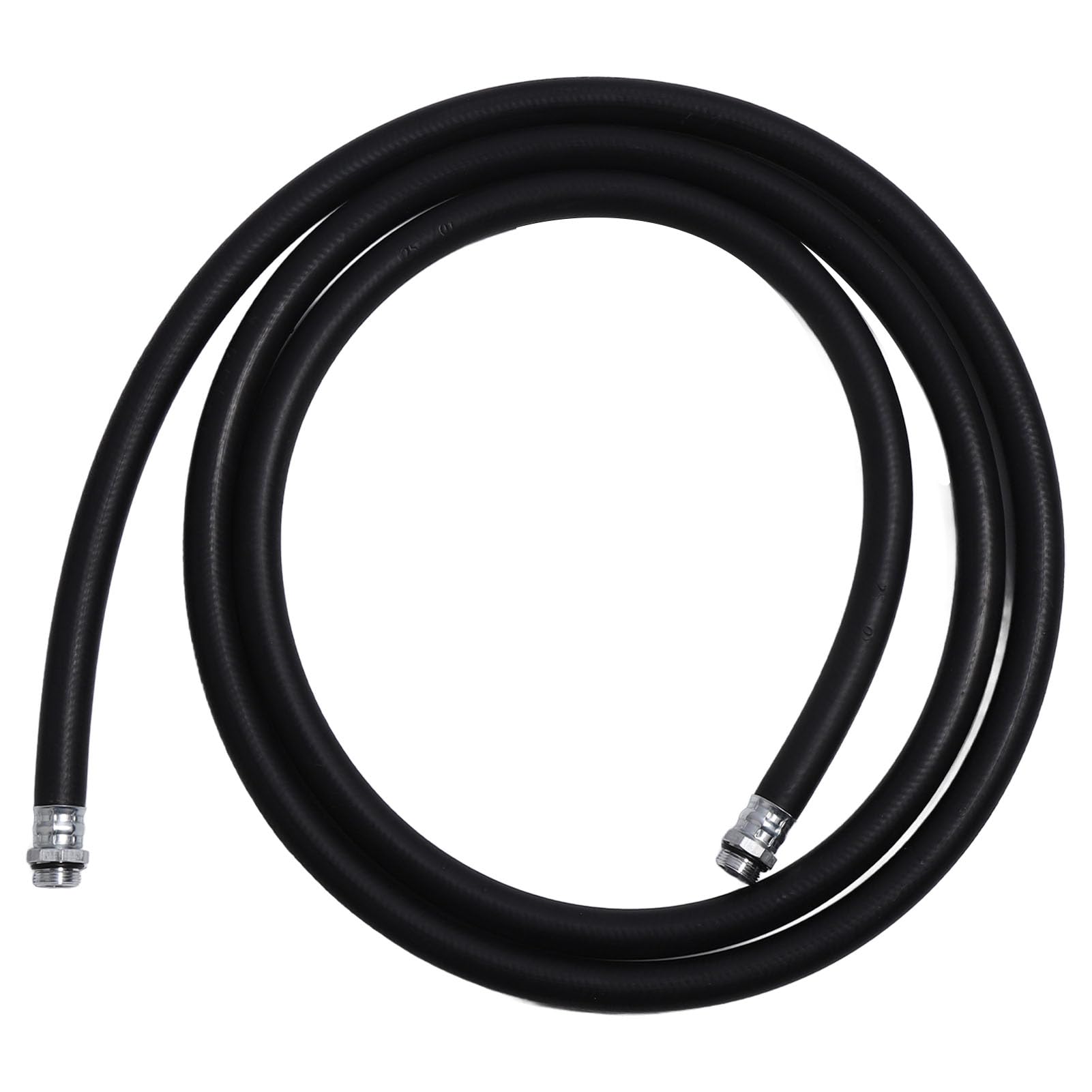 CHICIRIS Tubo per Trasferimento Carburante Tubo in Gomma per Pompa Carburante 4 Metri con Connettori A Prova di Perdite Resistente all'usura per Sistemi di Alimentazione Automobilistici Motori (28
