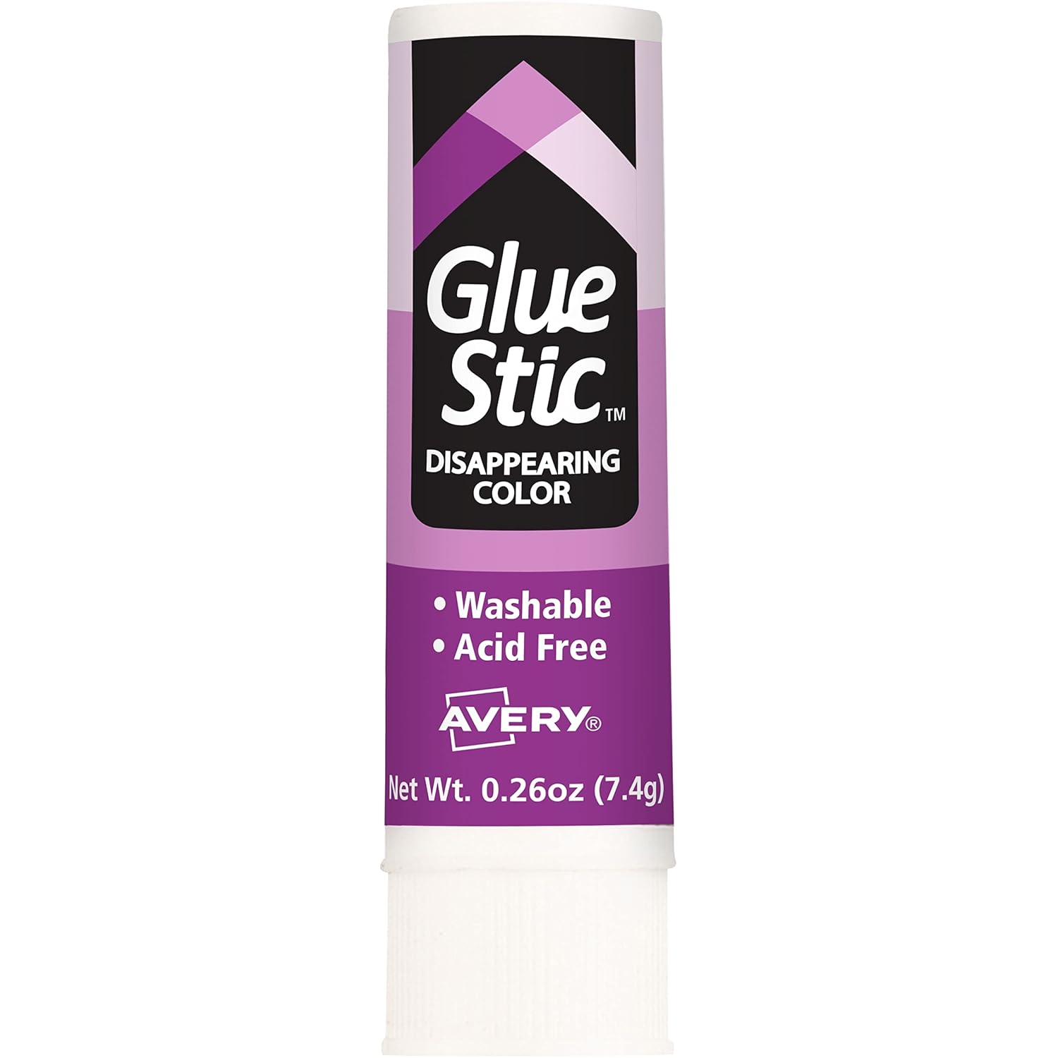 Avery Disappearing Color Permanent Glue Stick, 0.26 Ounce, 1 Glue Stick