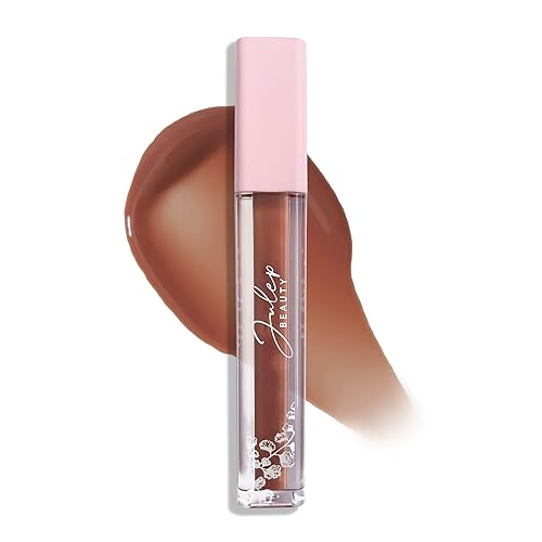 Julep So Plush Plumping Lip Gloss Coffee First Color de labios ligero hidratante de alto brillo Fórmula no pegajosa Vitamina E calma y repara