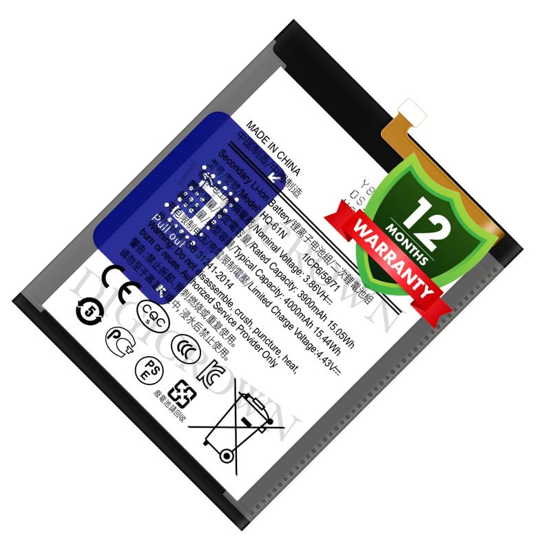 Image of Original HQ-61N Battery Compatible for Samsung Galaxy M01 - (4000mAh) - 1 Year Warranty DF7