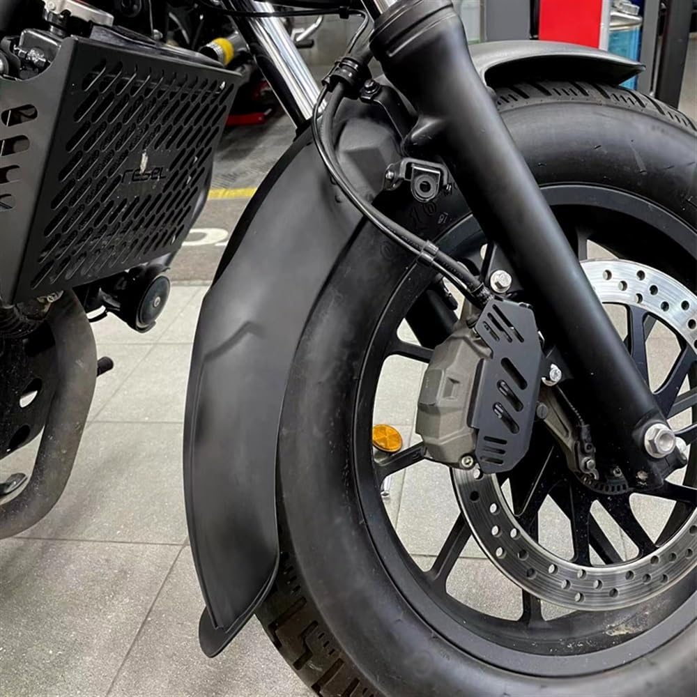 for Hon&da Rebel 300 500 CMX300 CMX500 CM300 CM500 2017-2022 Motorcycle Front Mudguard Mudguard Extension ABS Plastic Rear Mud Guard Protector Splash ​Guard