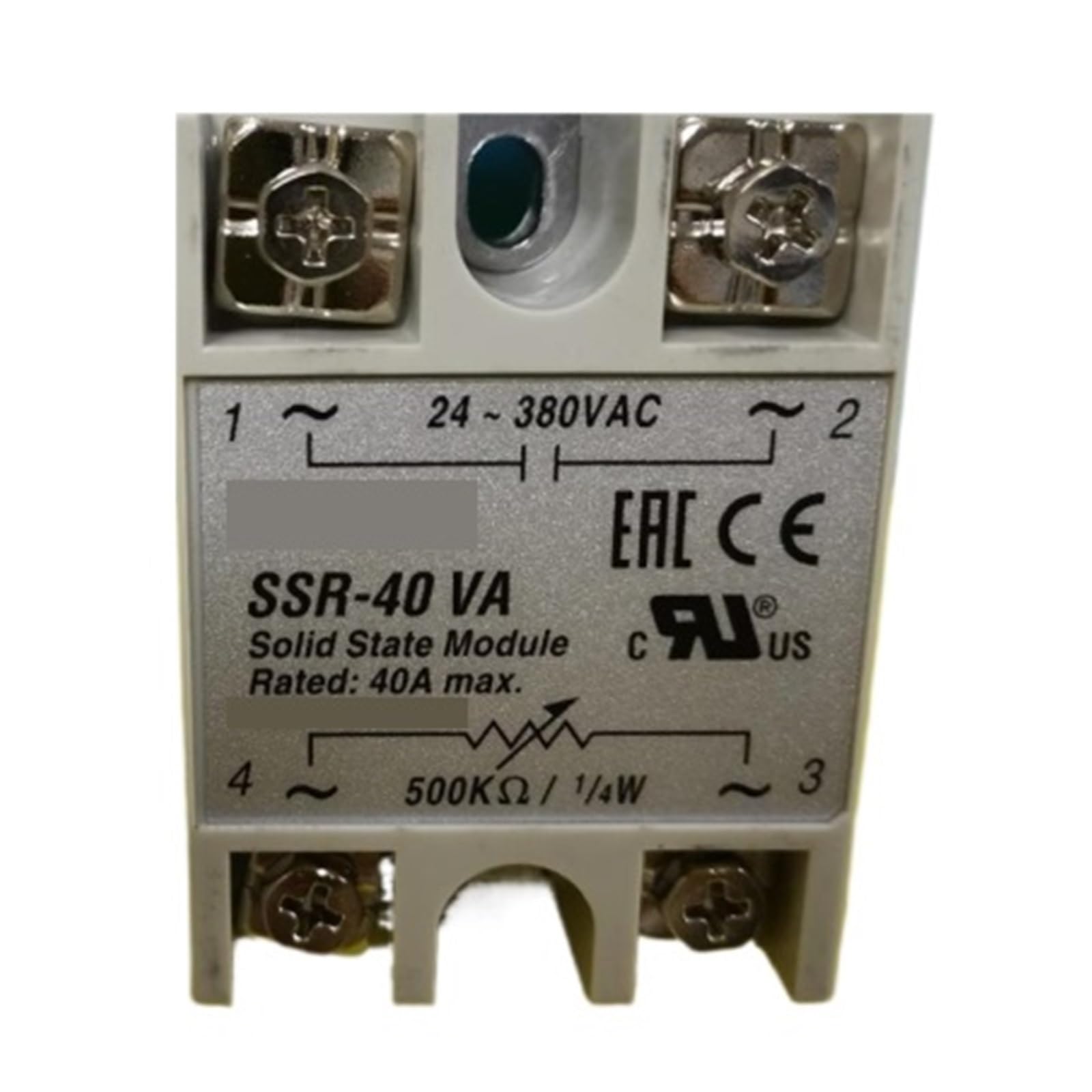 SSR-40VA relais statique haute durabilité avec isolation électrique optimale