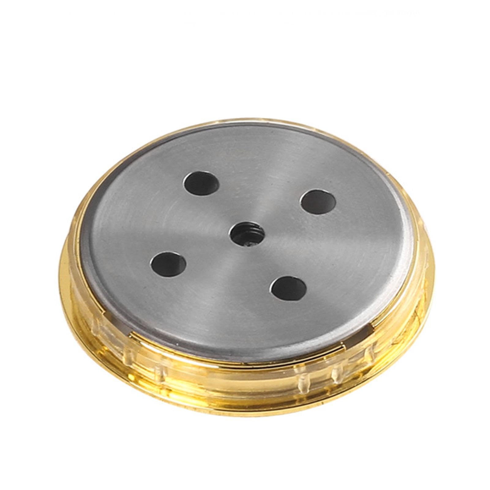 Hygromètre à cigares,Humidor hygromètre analogique en verre rond doré - Hygromètre rond pour cave à cigares Hygromètre rond mécanique Jauge d'humidité pour boîtes de conserve