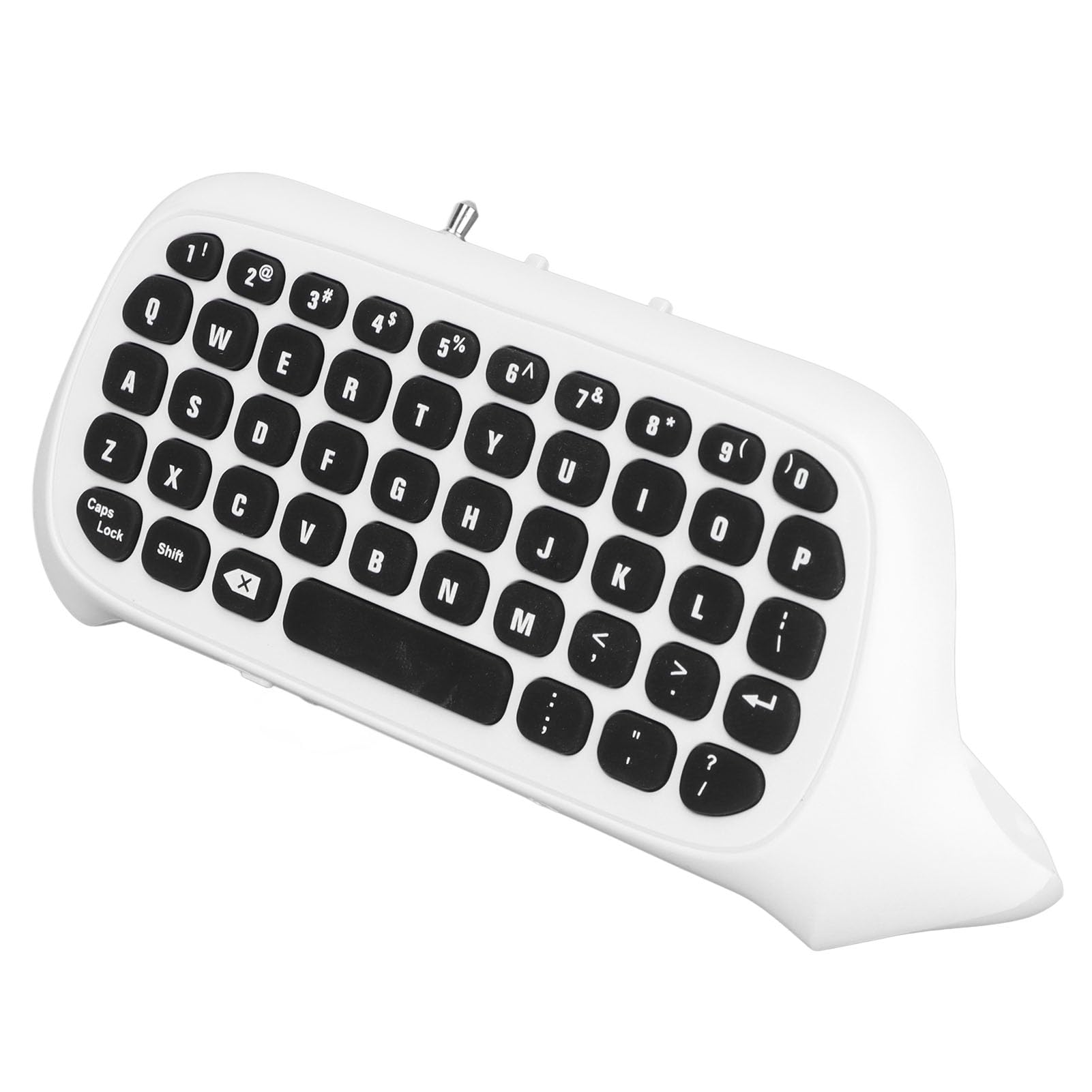 Sxhlseller Clavier de Contrôleur de Jeu, pour Manette de Jeu Xbox Series X Series S One One S, Clavier de Chat sans Fil 2,4 GHz, avec Audio 3,5 Mm et Prise Casque(Blanc)