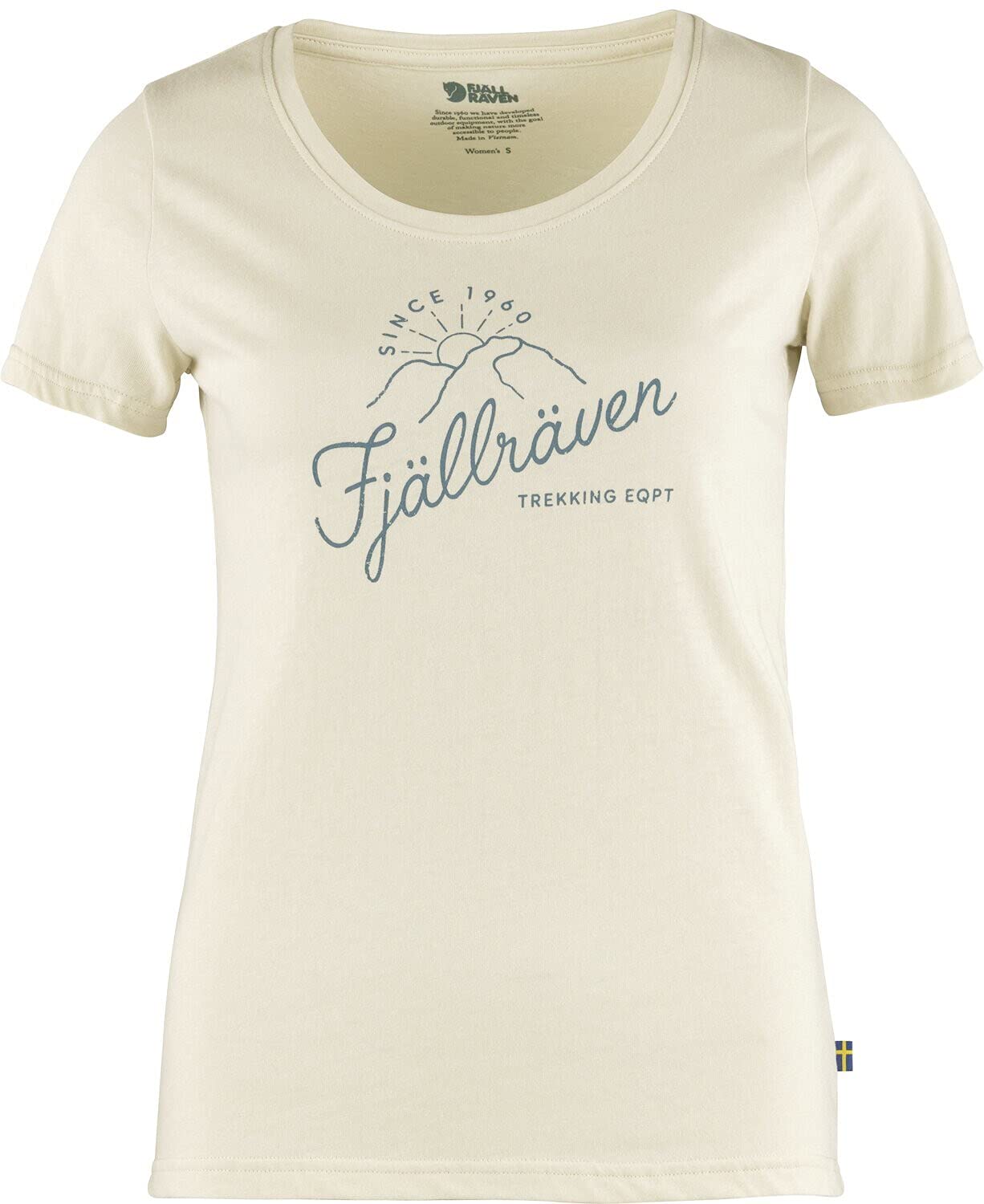 FJALLRAVEN F83530-113 Sunrise T-Shirt W Chalk White XS