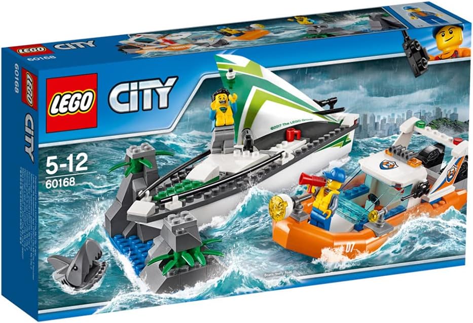 City 60168 sail boat rescue set