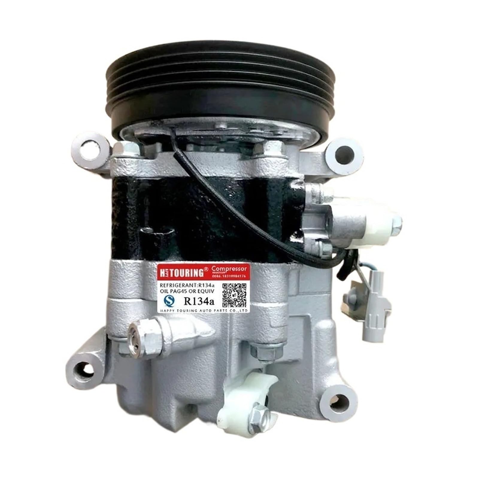 Genterun One Color Compatible For Suzuki， Swift 9520063Ja0 9520063Ja1 95201-63Ja0 95201-63Ja1 V08a1aa4ag 4Pk，Auto Ac Compressor-Stable Compression, Fast Cooling Performance