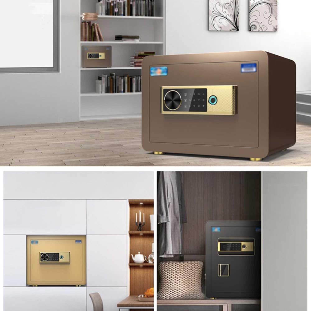NZPOST cassaforte Safe-Fingerprint Password Safe, Piastra in Lega di Acciaio zincato, Anti-Perforazione e Anti-manomissione,
