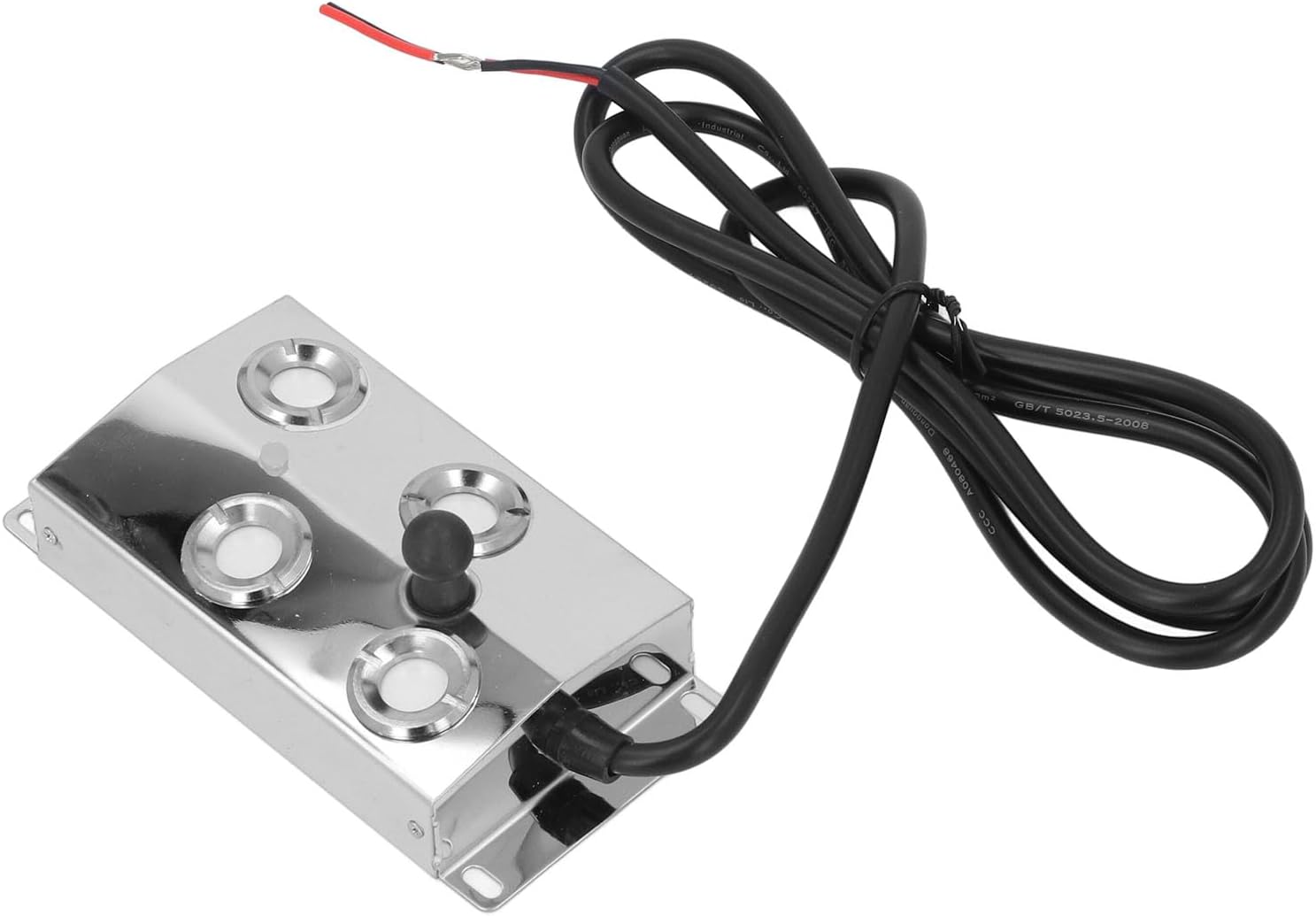 CHICIRIS Ultrasonic Mist Maker, 4 Heads 1.5m Cable Length DC45 TO 48V Ultrasonic Mist Maker Fogger for Party Decorations and Rockery Fishtank Vase Birdbath Deco