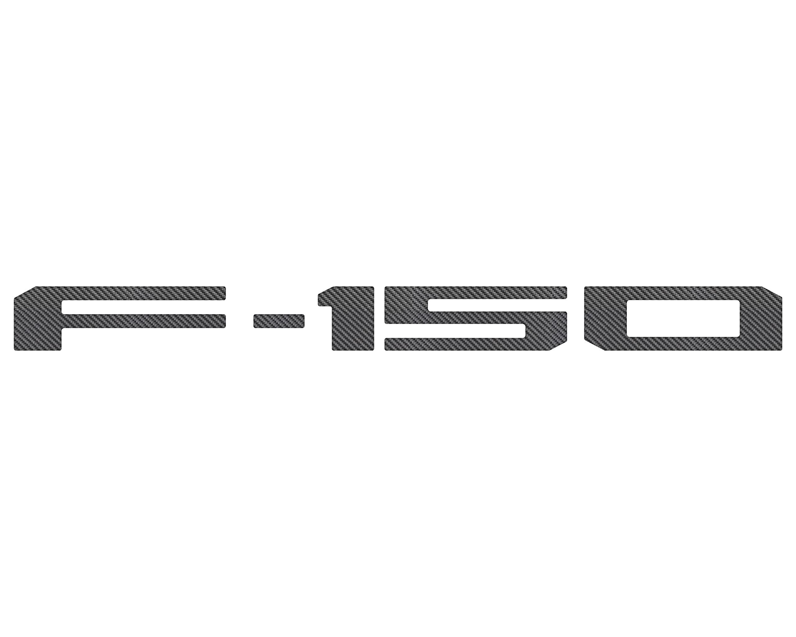F-150 Tailgate Emblem Letter Inserts - Compatible with 2021-2026 F-150