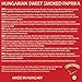 Hungarian Sweet Smoked Paprika (8.8oz/250g) Imported from Kalocsa, Hungary