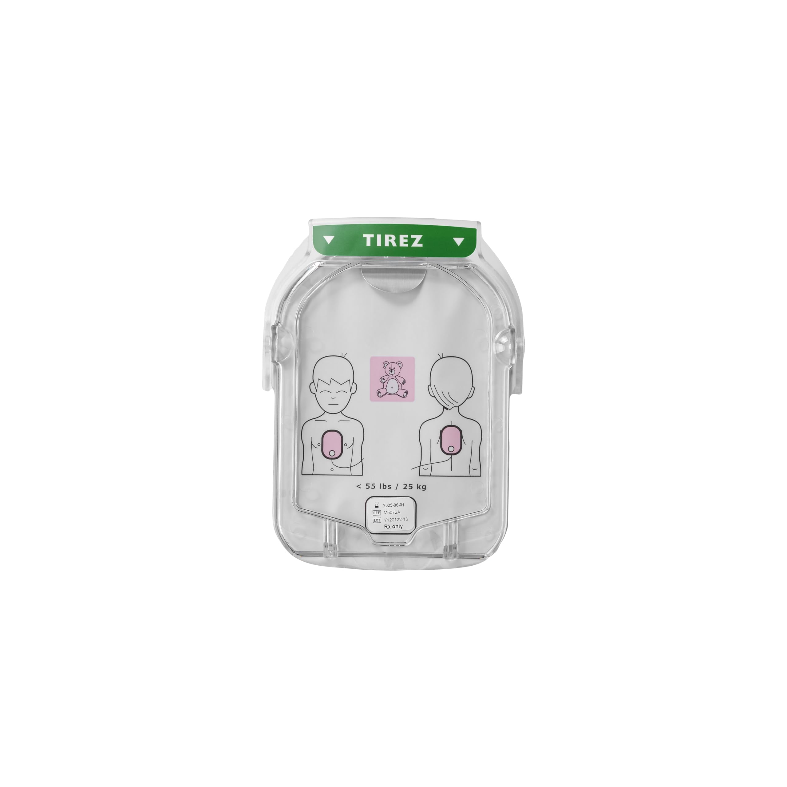 Philips HeartStart Cartouche d'électrodes pédiatrique pour défibrillateur HS1, M5072A