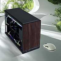 Vista 8 de Lian Li A3-26.3L Micro Factor de Forma Chasis - Panel Frontal y Lateral de Vidrio Templado de Madera - Soporta AIO de 360mm-Diseño Modular