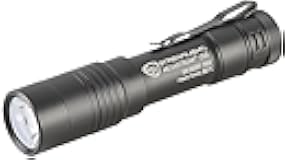 66210 MegaStream USB 1800-Lumen 26000-Candela Rechargeable EDC Flashlight Includes Rechargeable Battery, USB-C Cable, and Holster, Black
