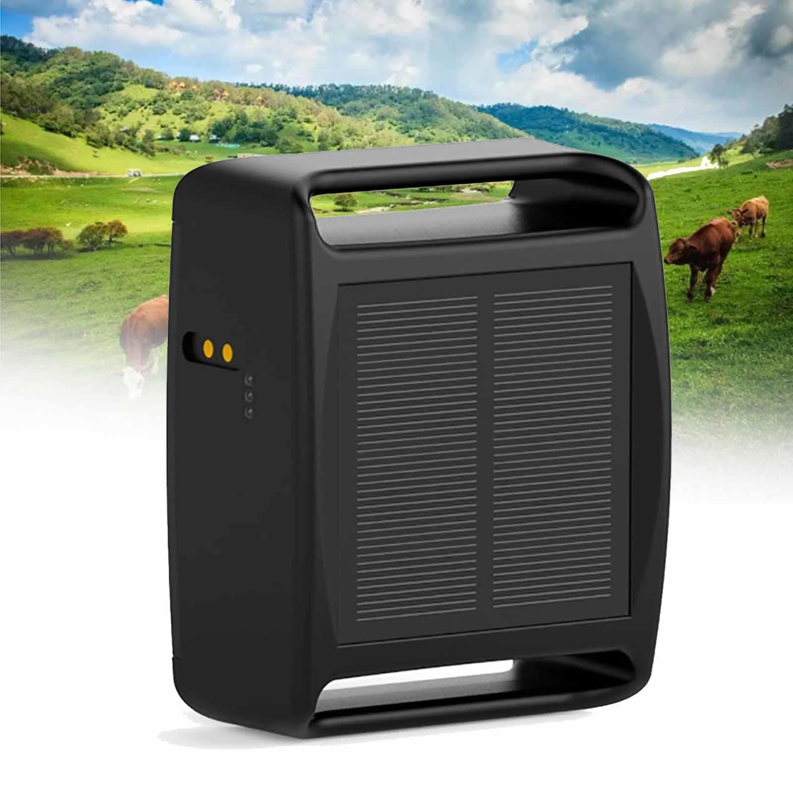 Rastreador solar GPS para ganado, seguimiento en tiempo real y reproducción histórica, batería de gran duración, dispositivo antipérdida para ganado, caballos, cabras