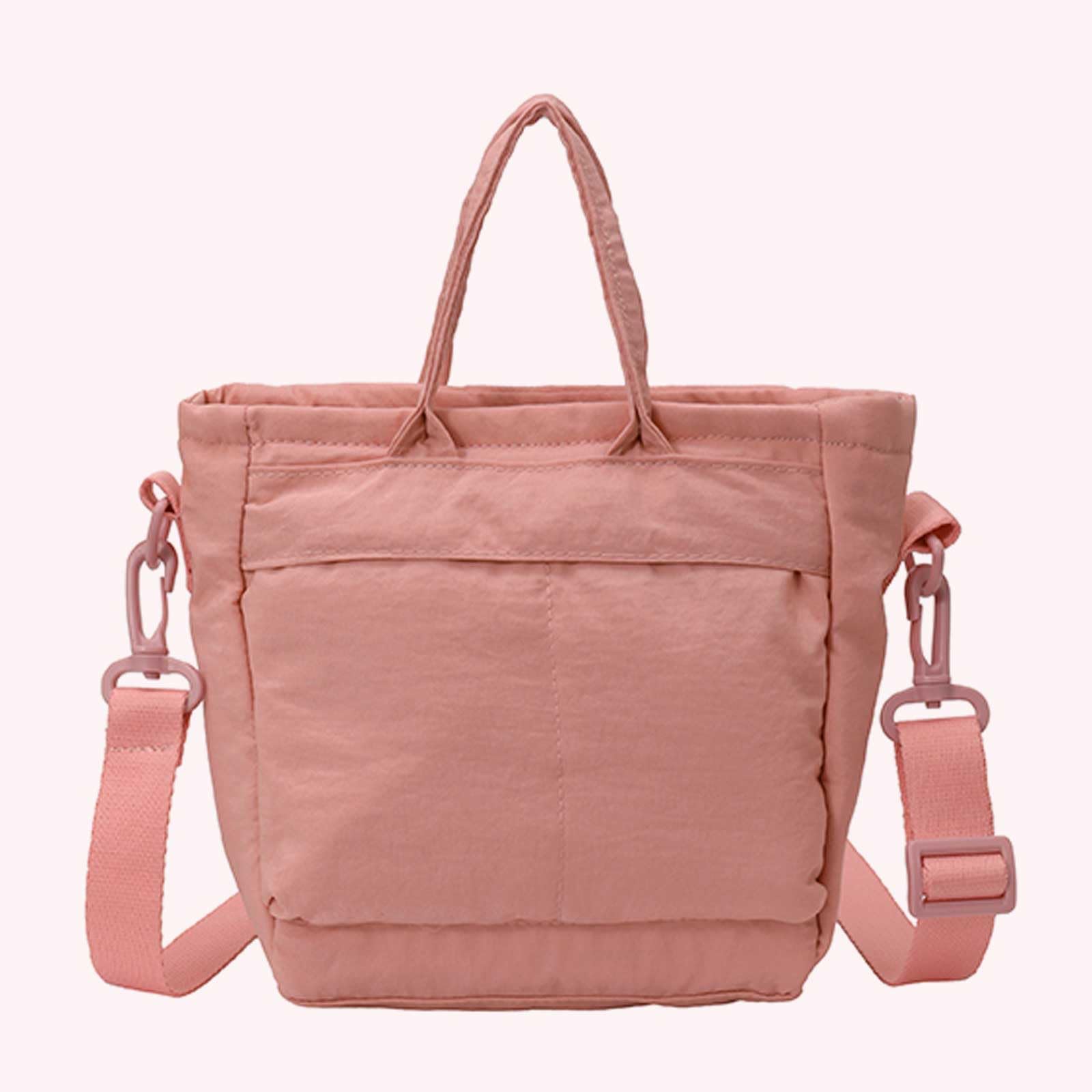 Borsa da lavoro da donna in nylon, grande capacità, | EcoGleam Borsa da donna in nylon, tracolla regolabile, grande capacità, borsa da viaggio per cosmetici