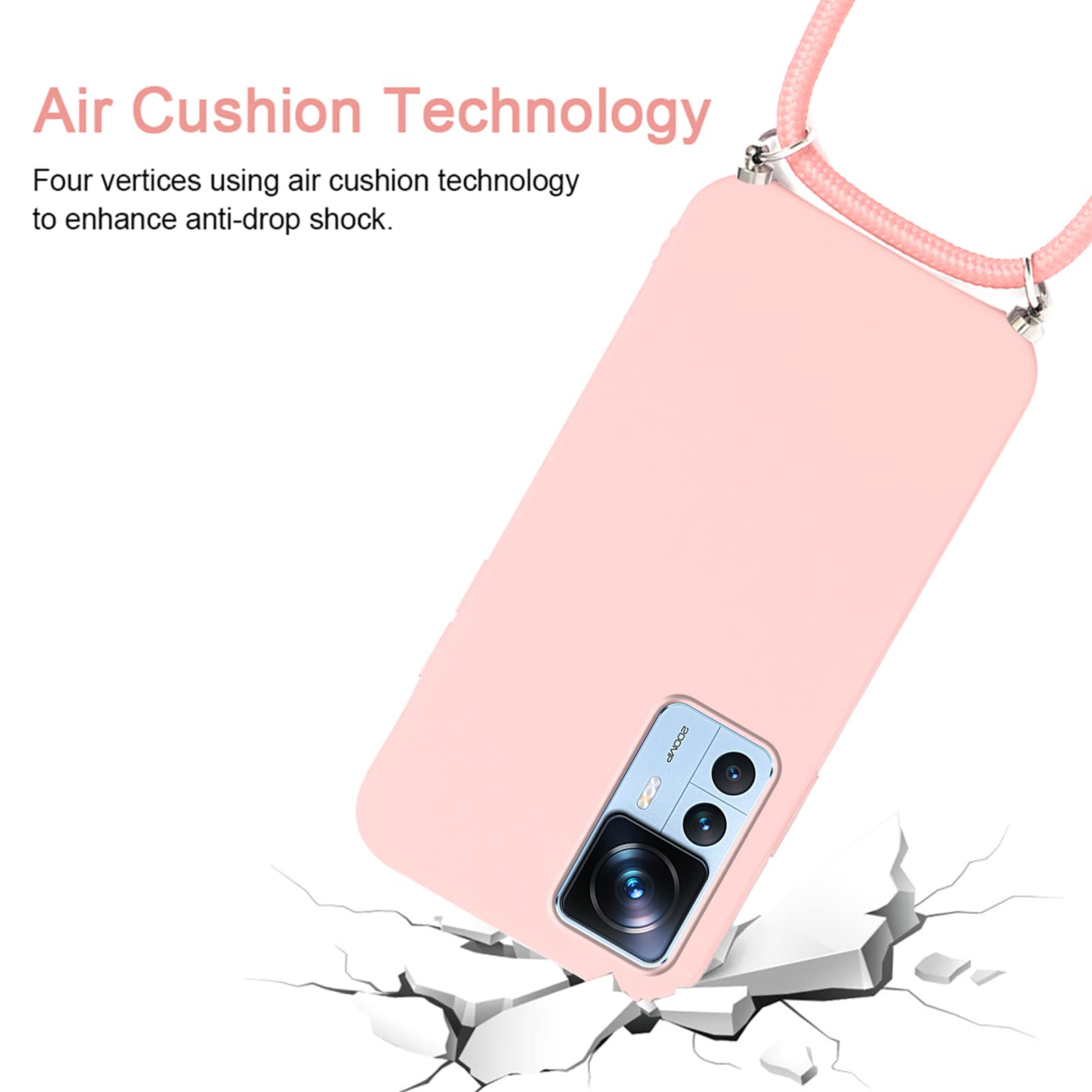 Cover in gel di silicone per Xiaomi 12T / 12T Pro, sottile e