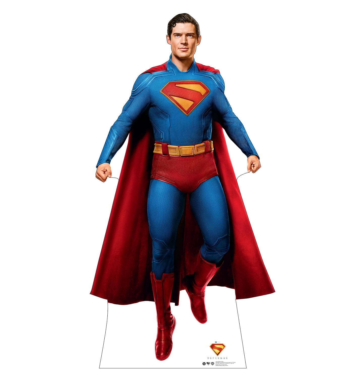 Cardboard People Superman Action Cardboard Cutout Standup - Superman (2025 Film)