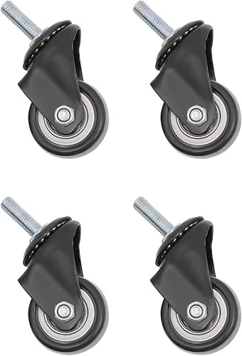 Miniatura 8 de Soporte para impresora, mesa de impresora de acrílico transparente de 2 niveles con ruedas, moderno carrito rodante independiente para oficina y