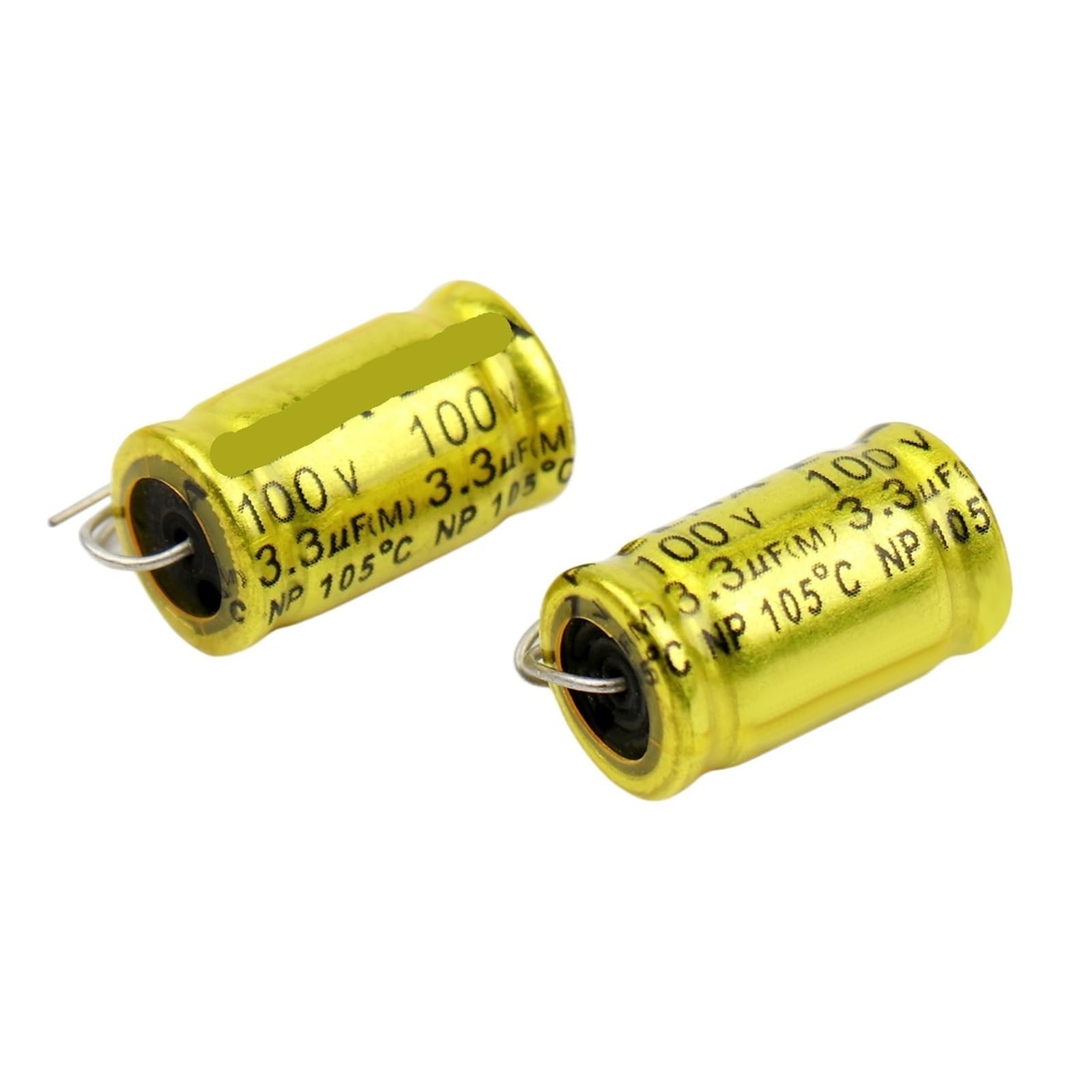 Condensateurs d'amplificateur audio 100V 5.6uF 10x16mm condensateurs croisés non polaires