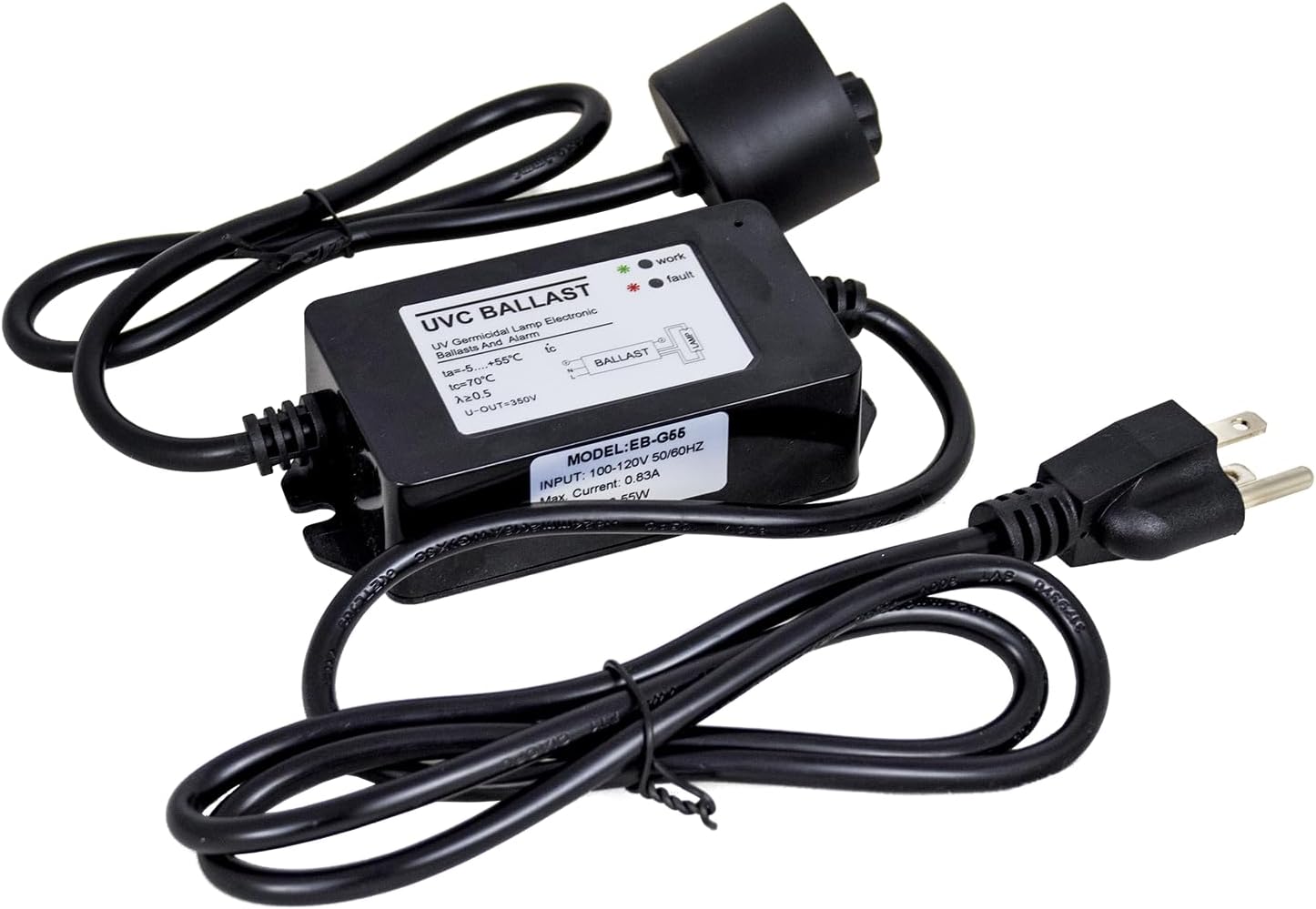 110-140V 40 to 55W Electronic Ballast for 12 Gpm UV Water Sterilizer…